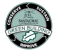 Green Building Award given by the city of Santa Cruz to many projects designed by Golden Visions